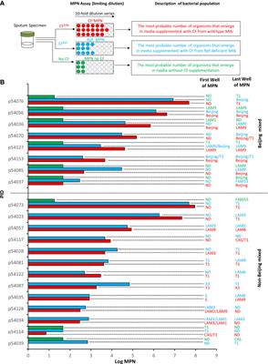 The detection of mixed tuberculosis infections using culture filtrate and resuscitation promoting factor deficient filtrate